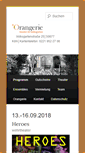 Mobile Screenshot of orangerie-theater.de
